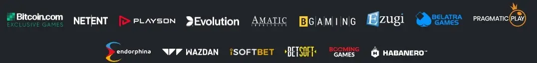 bitcoincomgames software providers